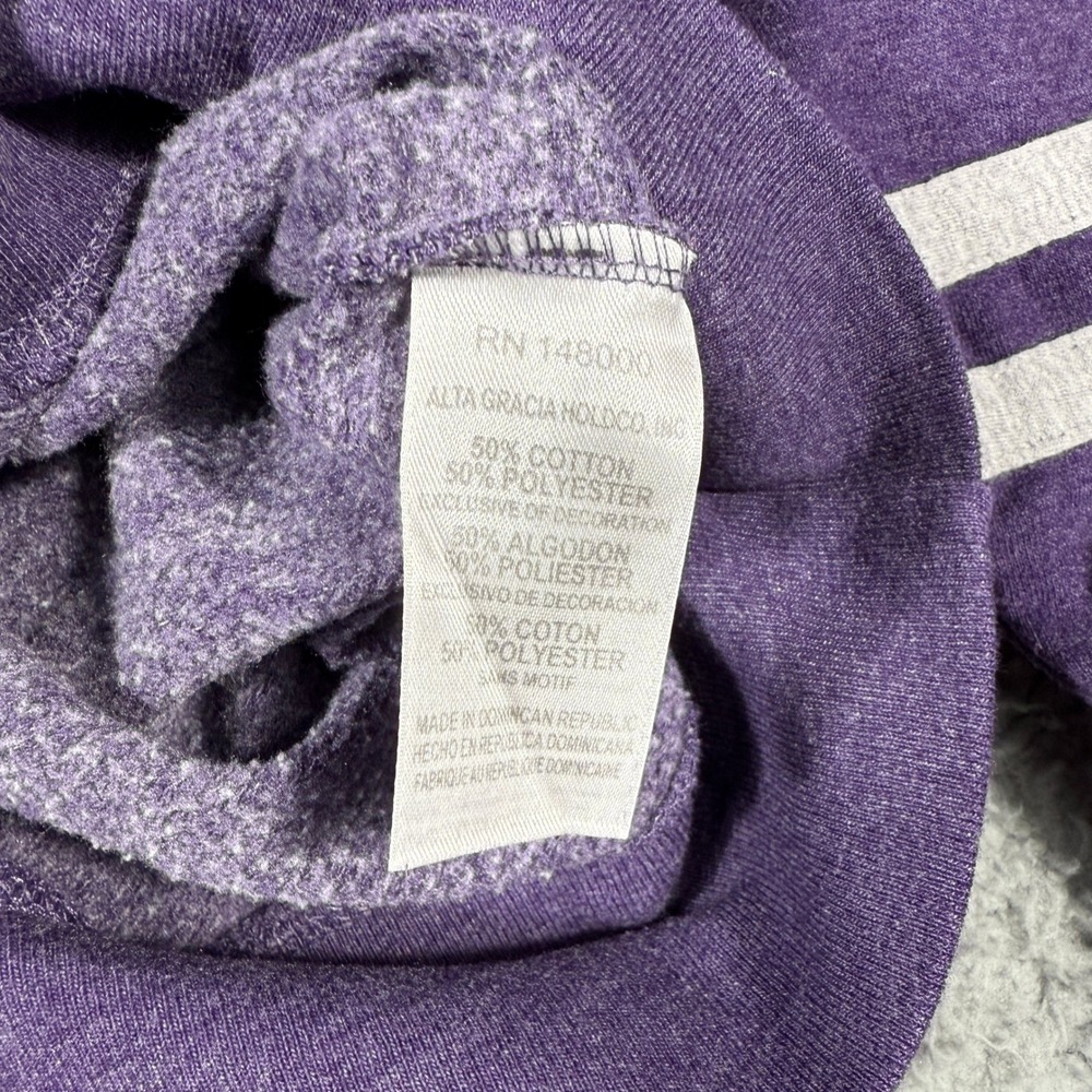 University of Clemson Tigers Sweatshirt‎ Womens Small Alta Gracia Purple Fleece - Picture 4 of 7